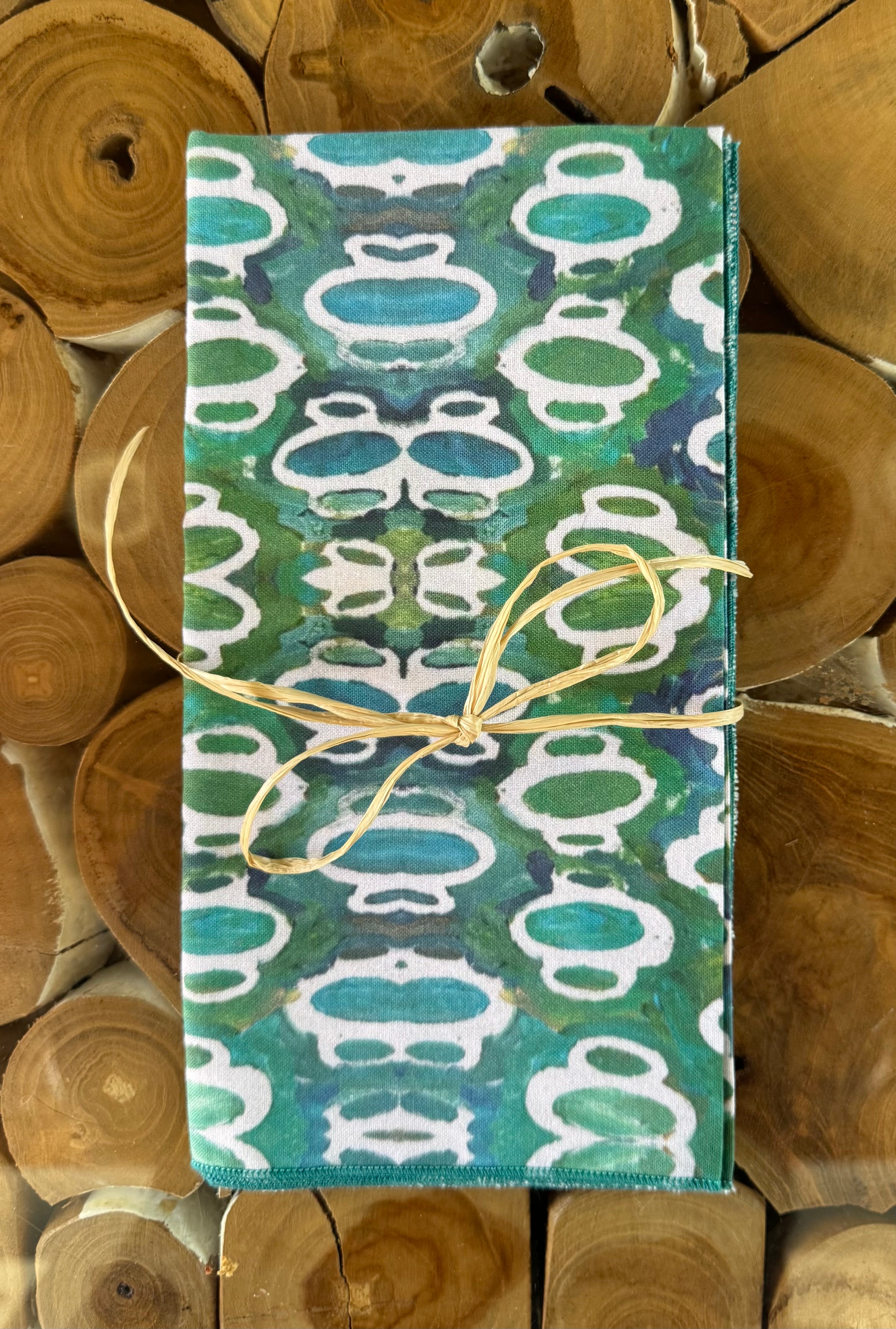 Liz Hodder Hand-Sewn Cloth Dinner Napkins