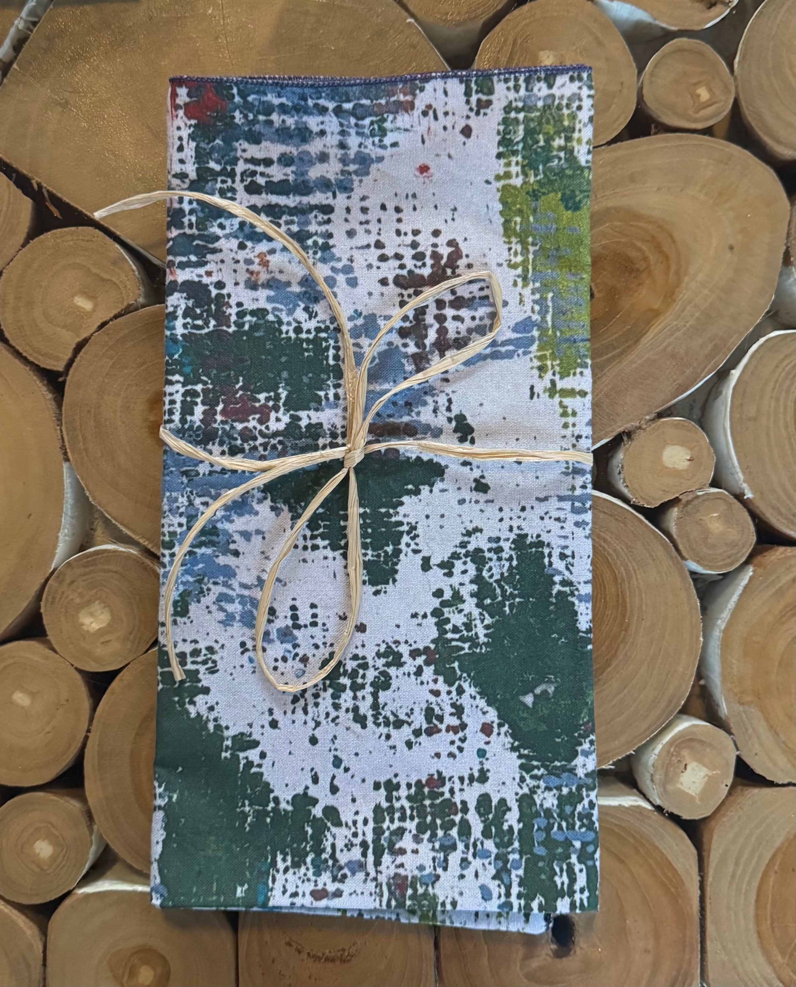 Liz Hodder Hand-Sewn Cloth Dinner Napkins