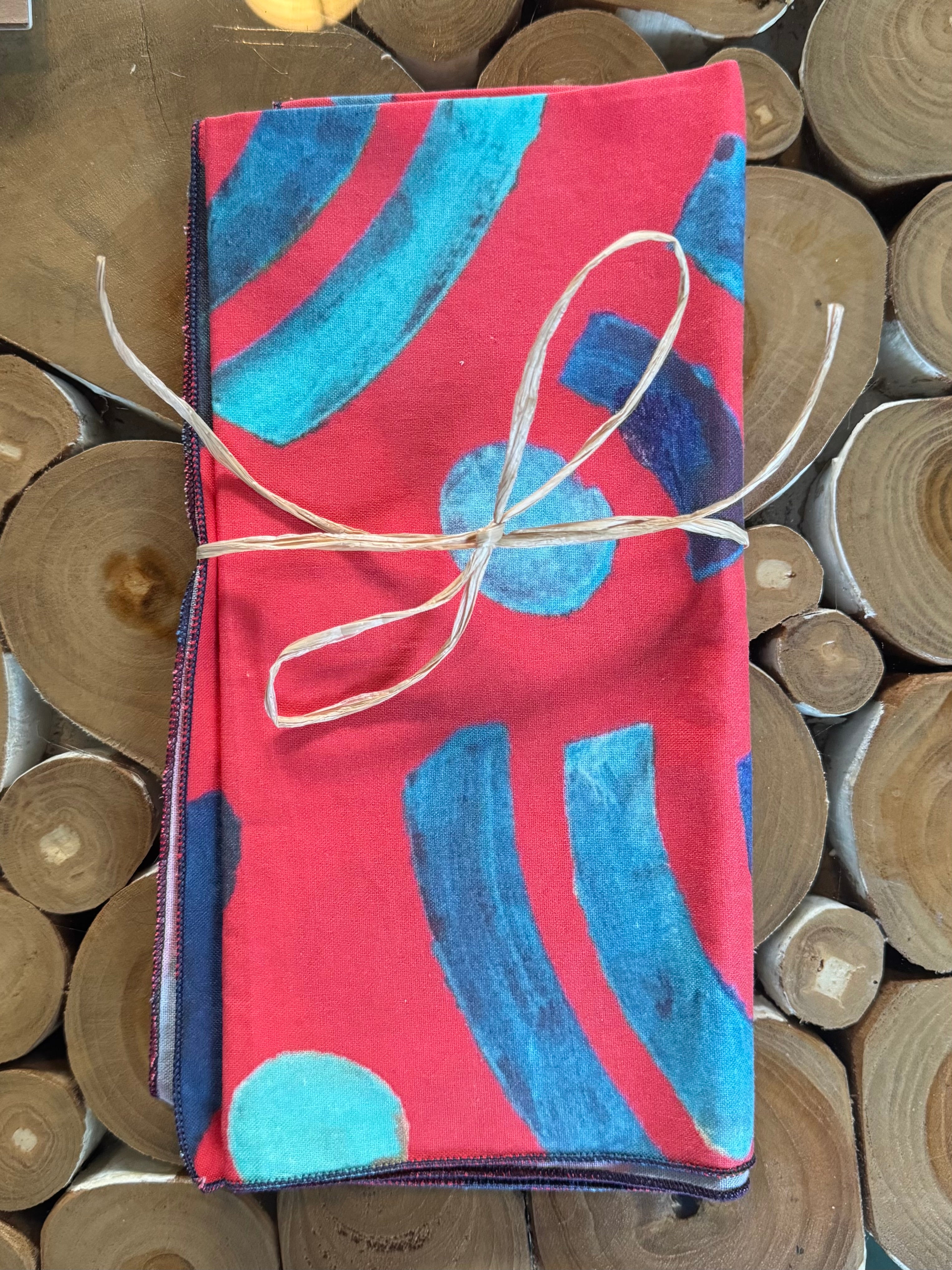 Liz Hodder Hand-Sewn Cloth Dinner Napkins