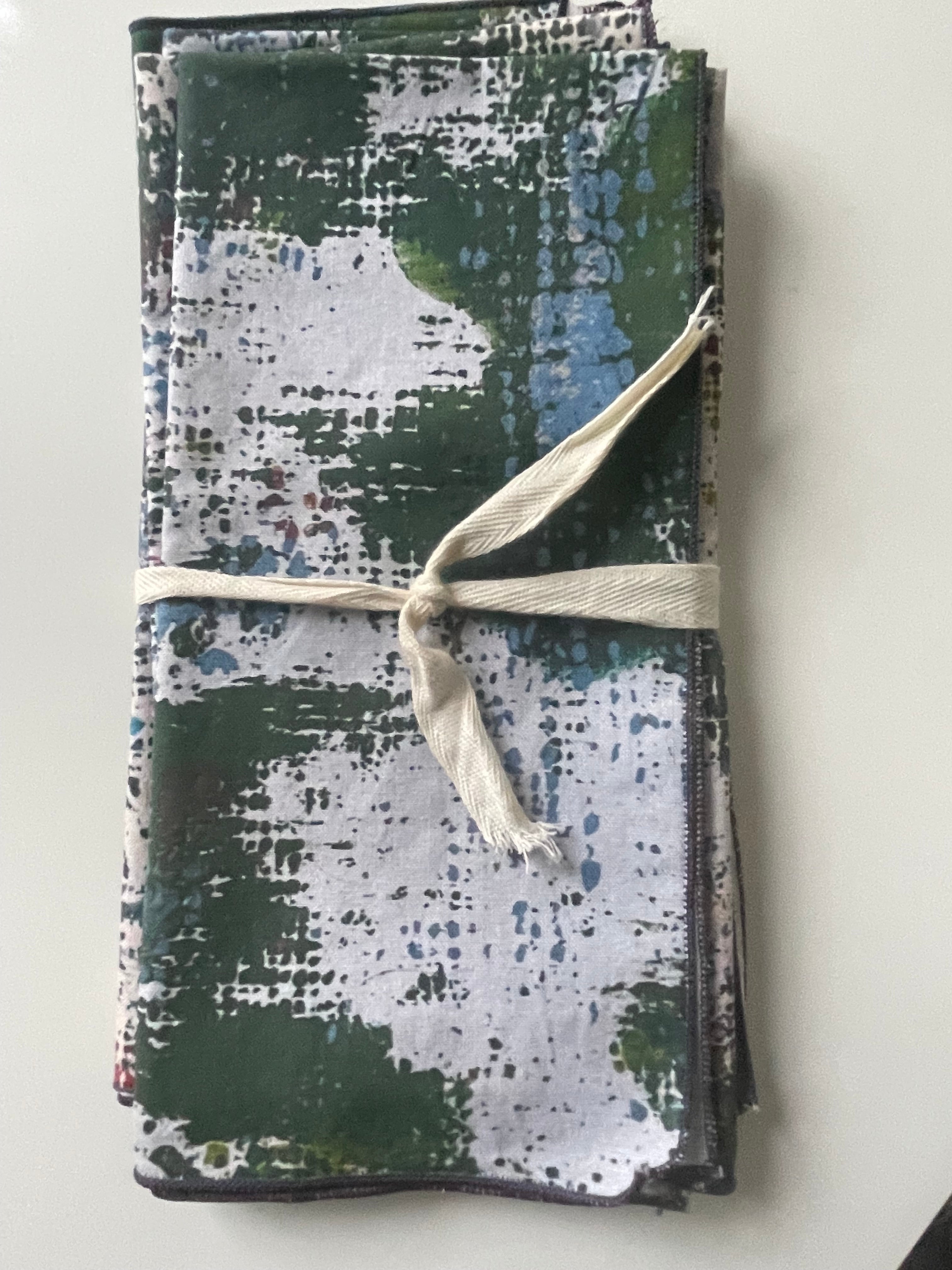 Liz Hodder Hand-Sewn Cloth Dinner Napkins