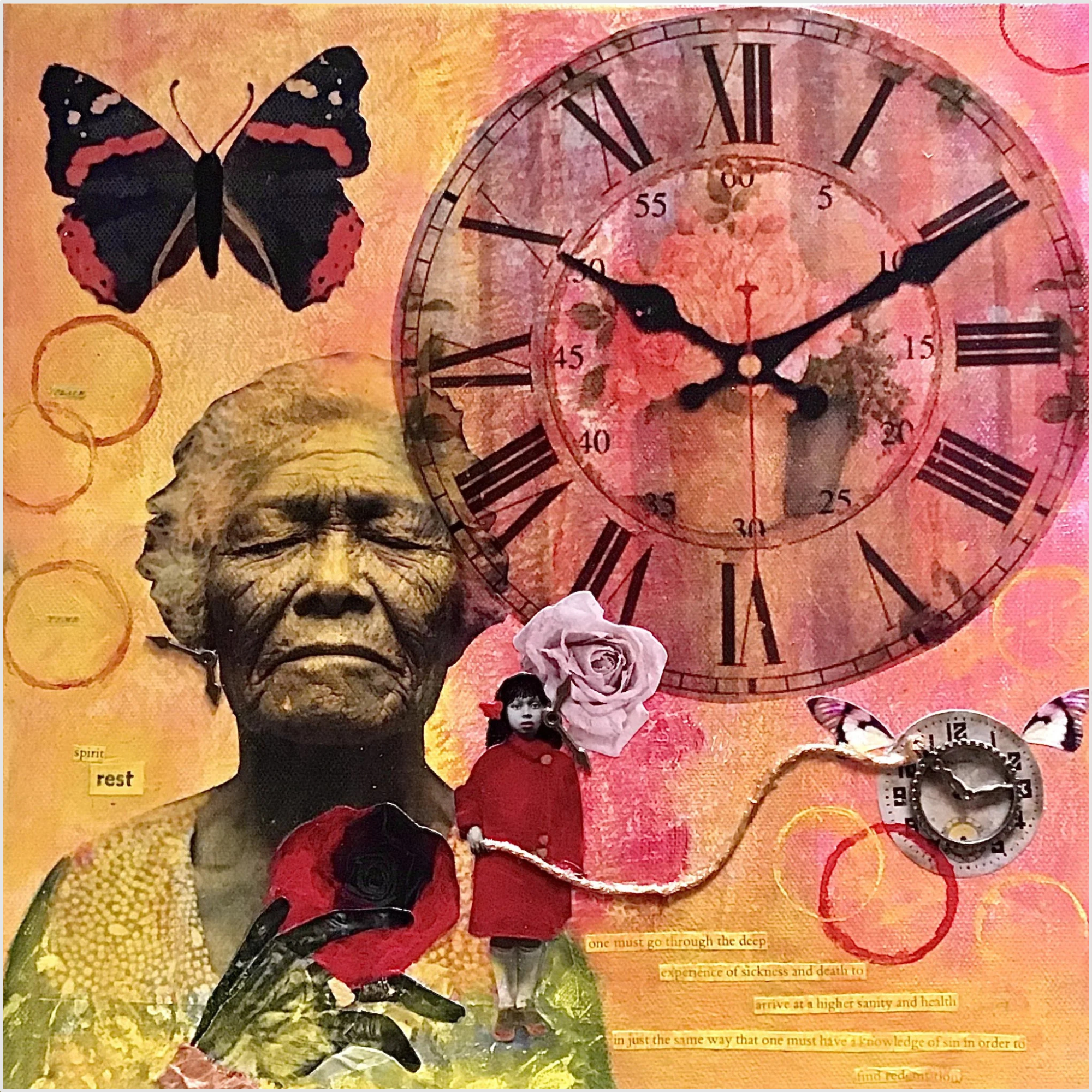Feeling Time 12’’ x 12’’ - Original Art