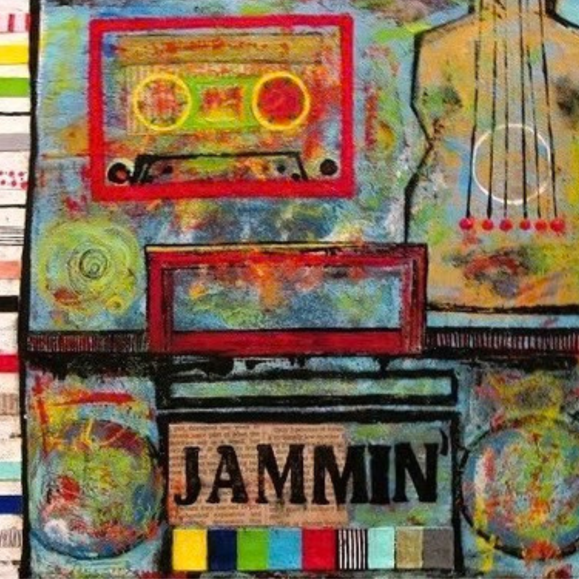 Jammin'    14" x 11"
