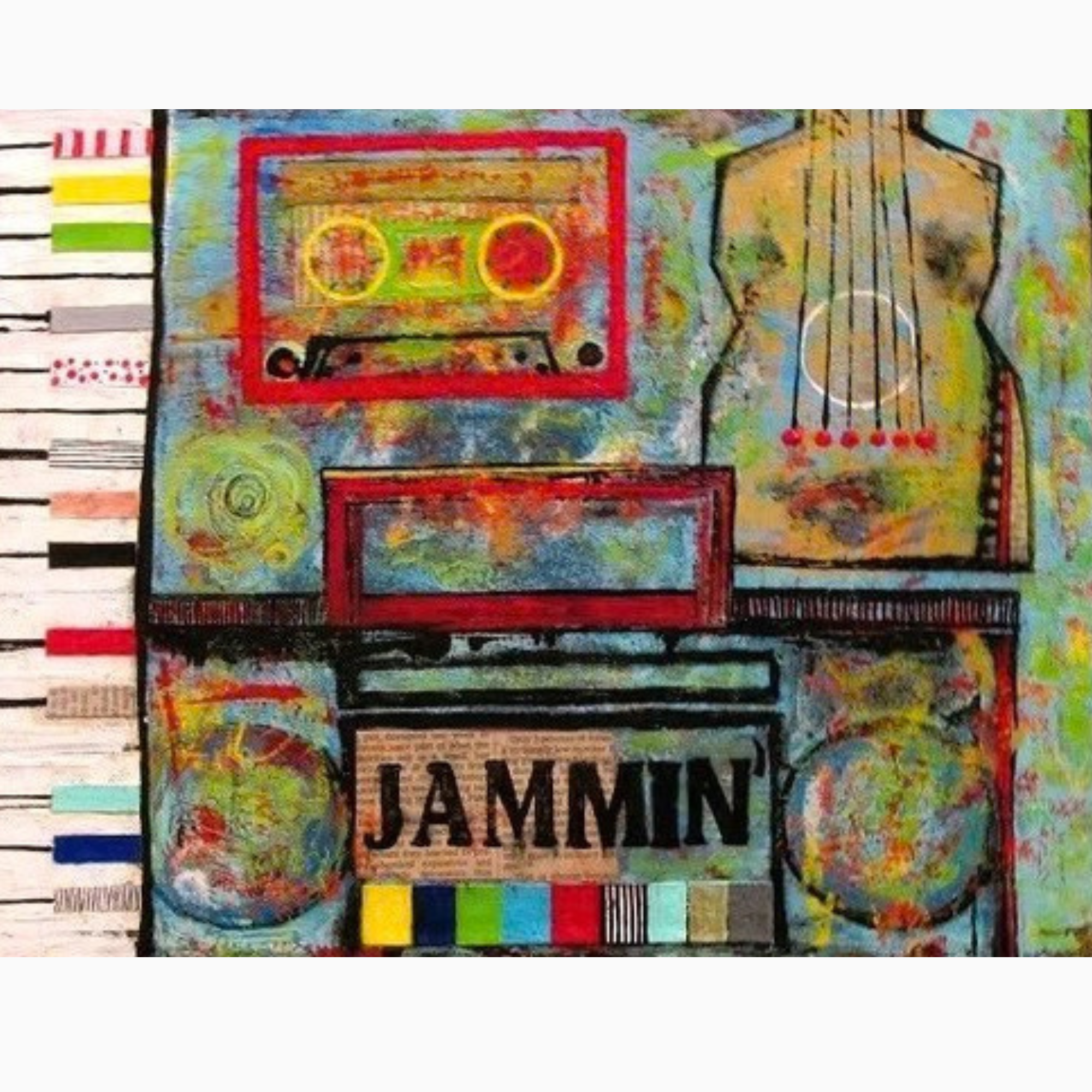 Jammin'    14" x 11"