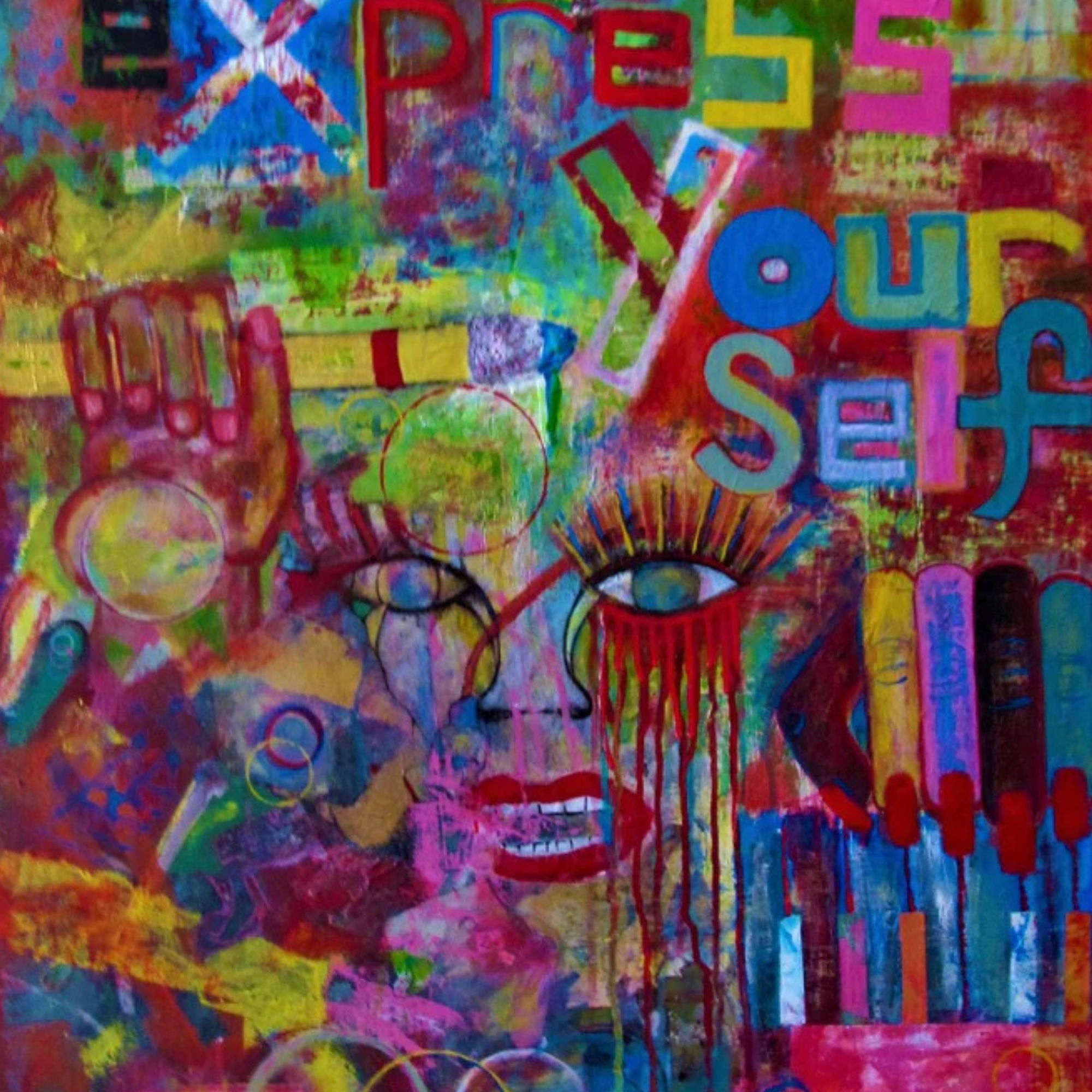 Express Yourself 24’’ x 30’’ - Original Art