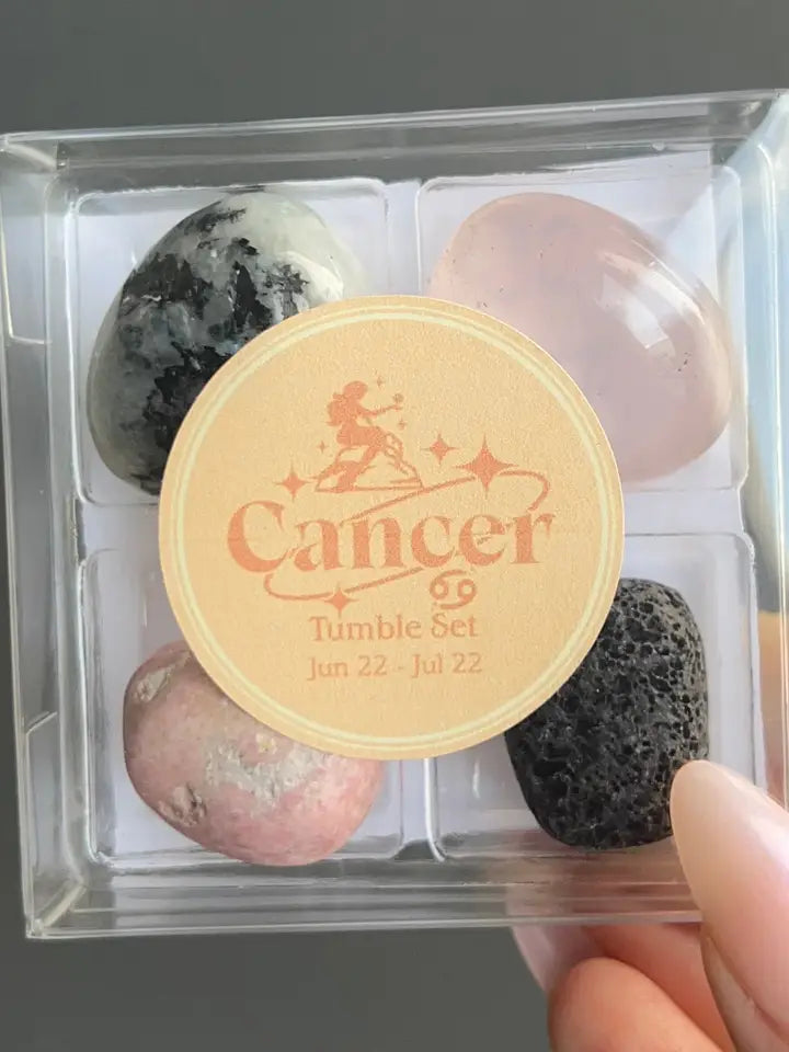 Zodiac Tumbled Crystal Set