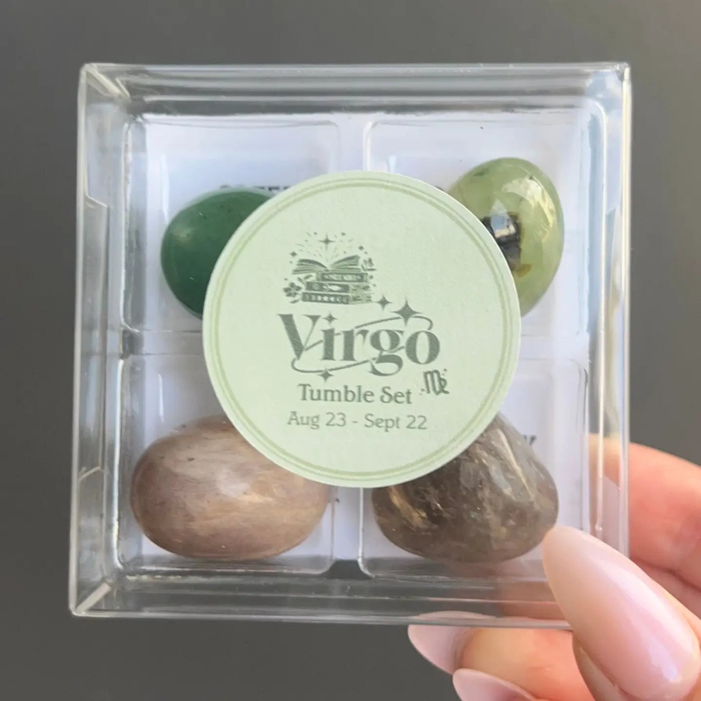 Zodiac Tumbled Crystal Set