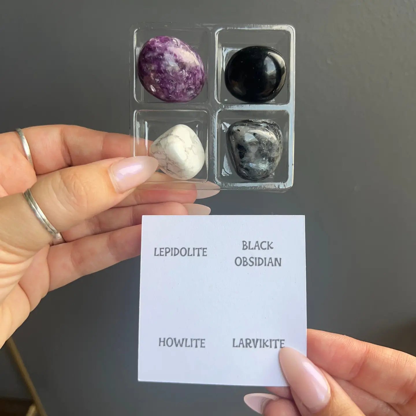 Zodiac Tumbled Crystal Set