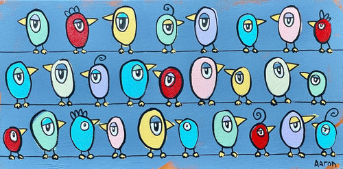 27 Birds, All Getting Along