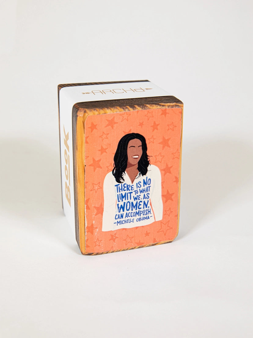 Michelle Obama Single Bookend