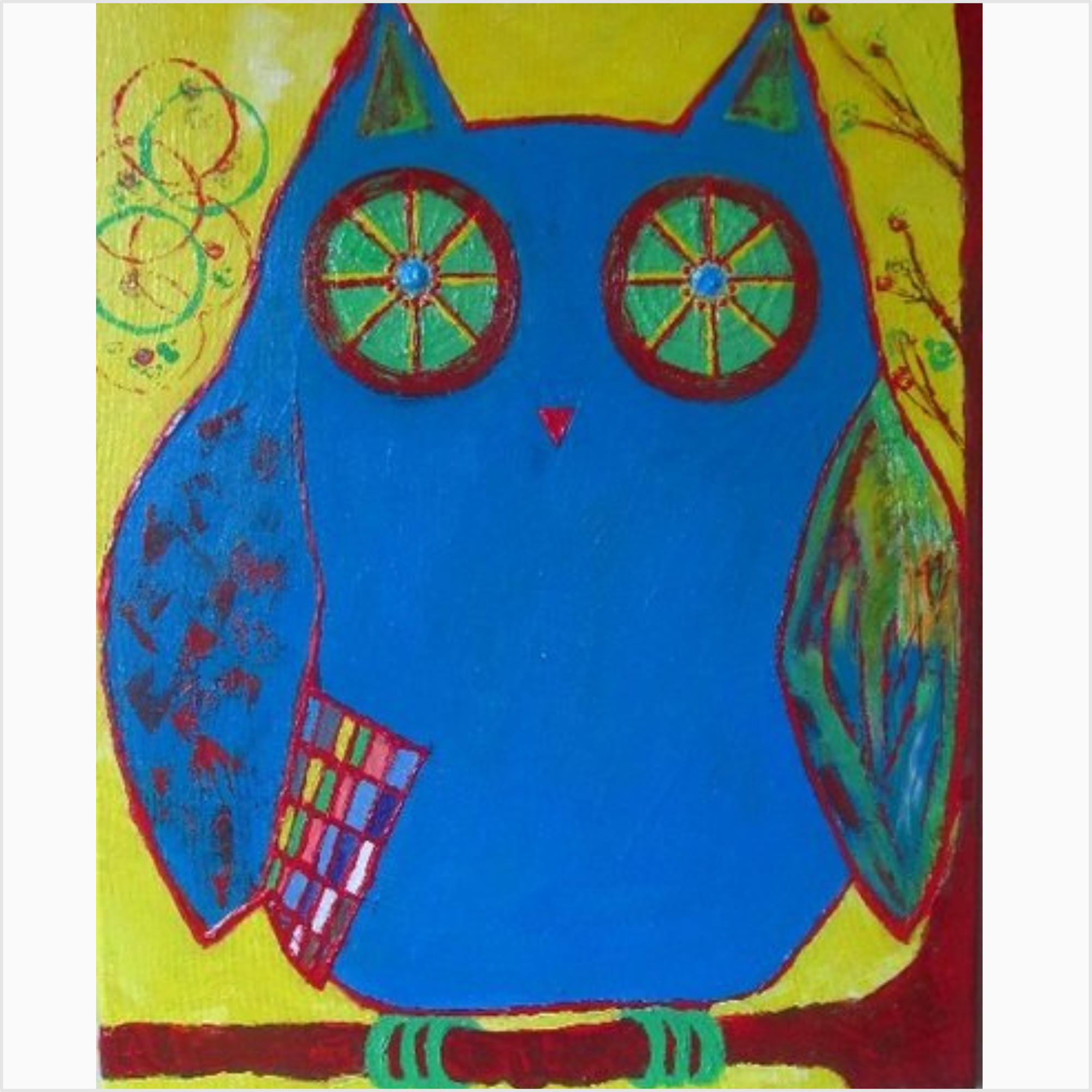 Daylight Owl 16’’ x 20’’ - Original Art
