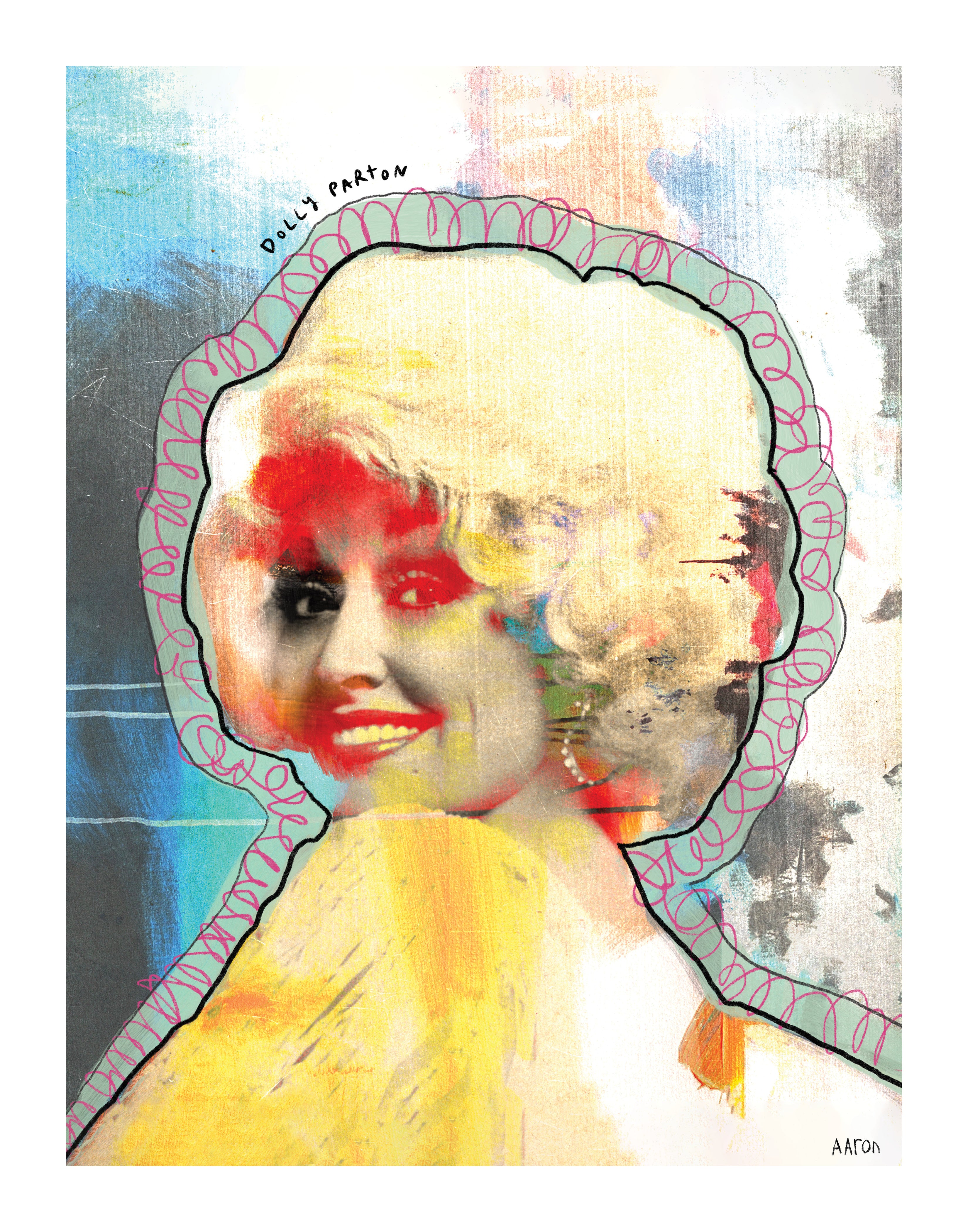 Aaron Grayum DOLLY PARTON Prints @ SNAP