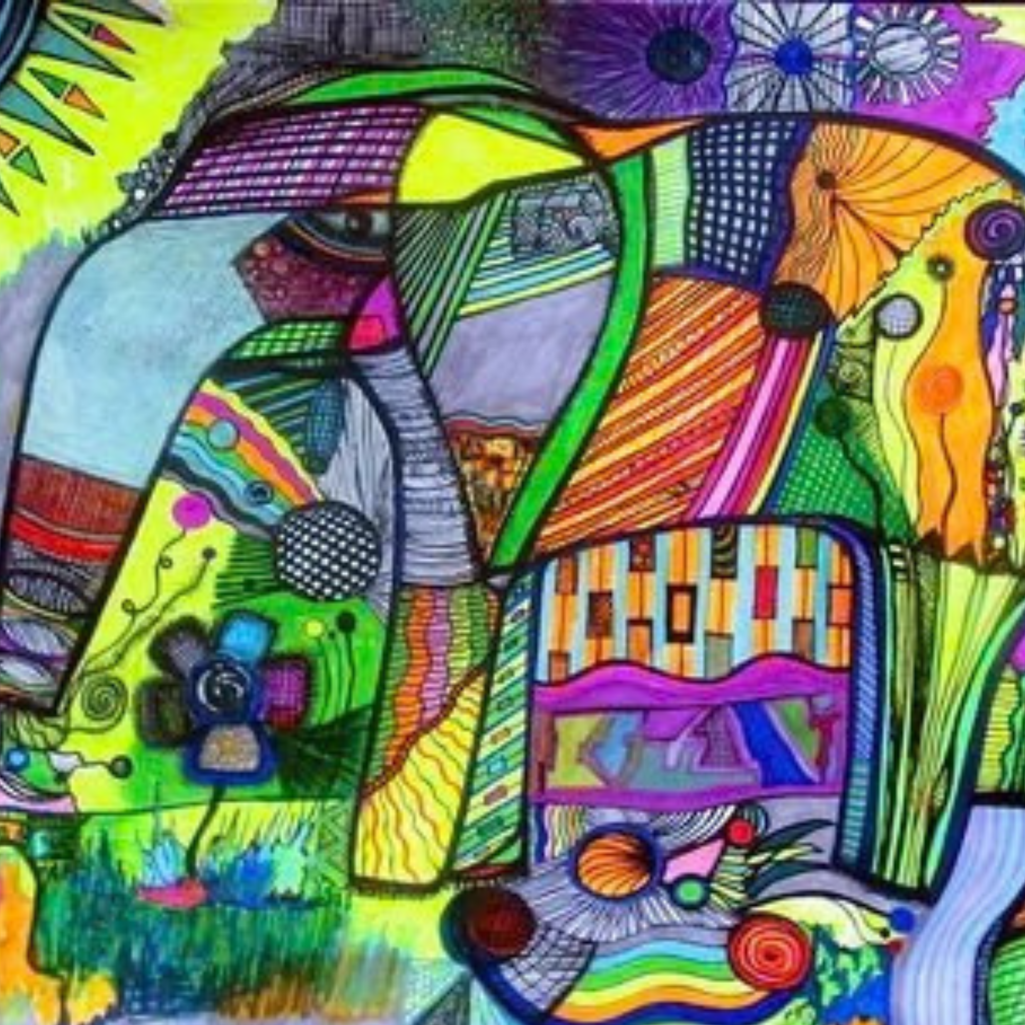 The Jungle Print 10’’ x 8’’ - Print