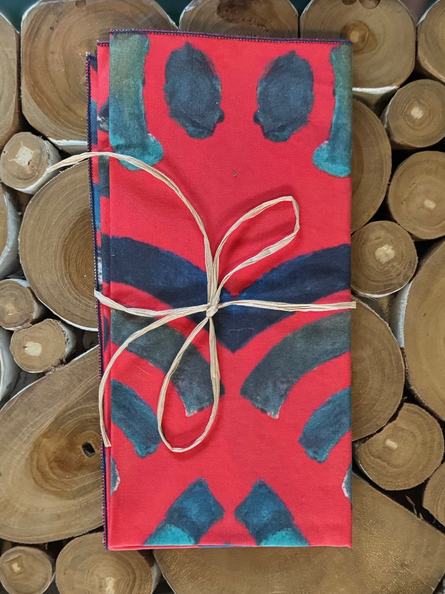 Liz Hodder Hand-Sewn Cloth Dinner Napkins