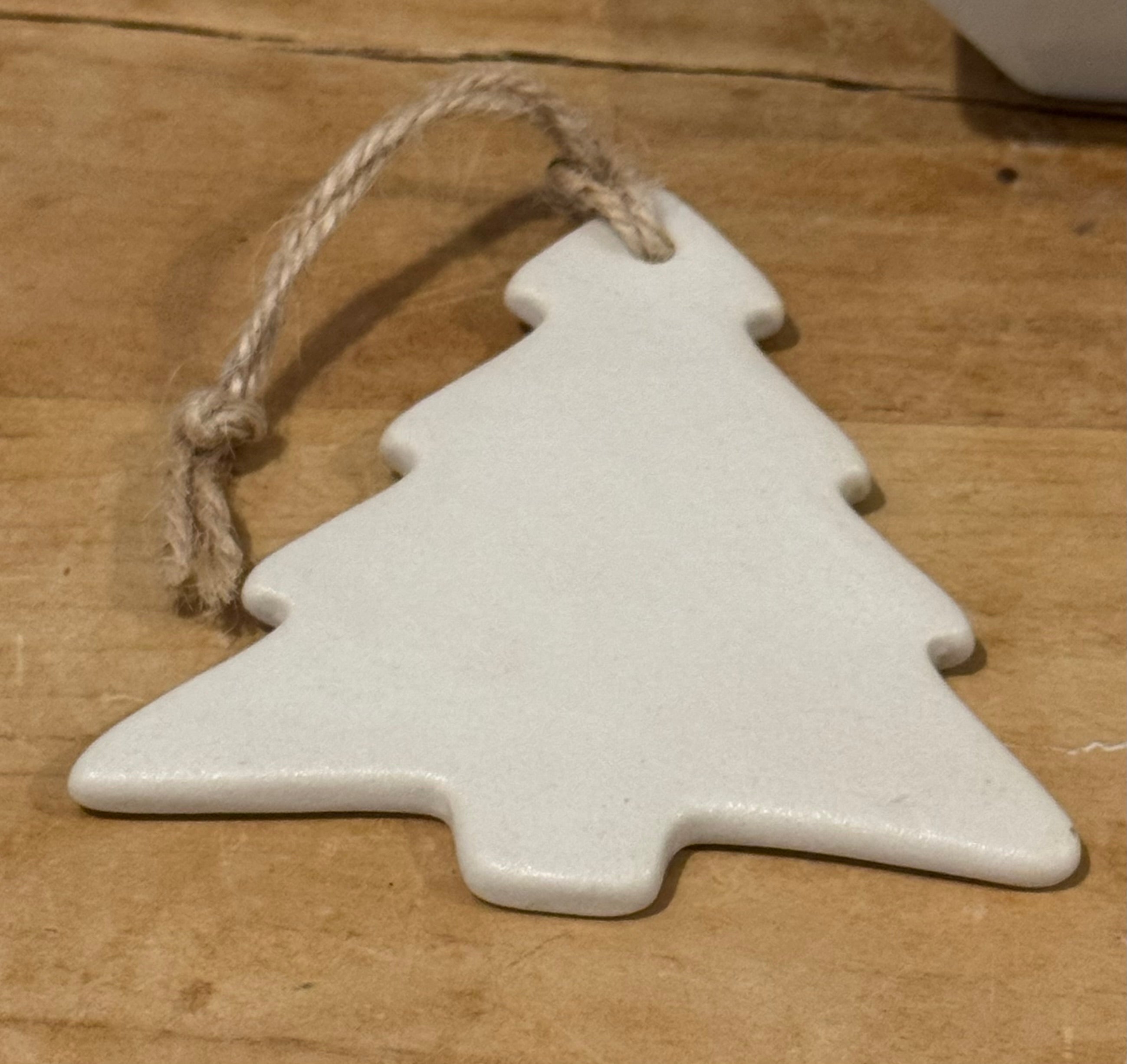 Christmas Tree Ceramic Ornament