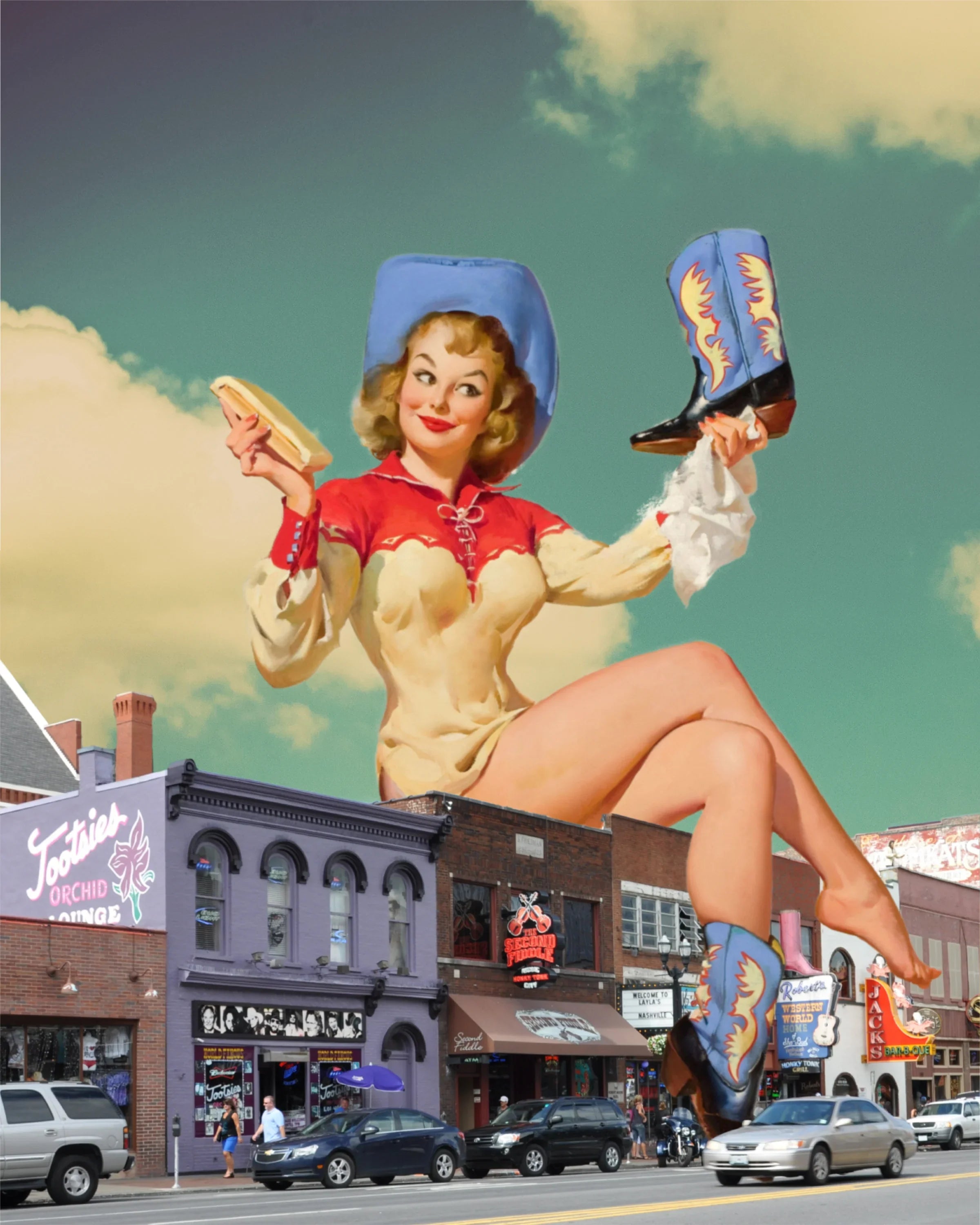 Nashville Pinup - Print