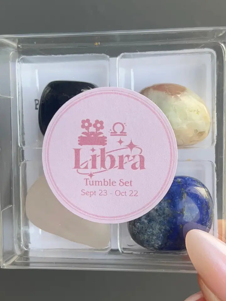 Zodiac Tumbled Crystal Set