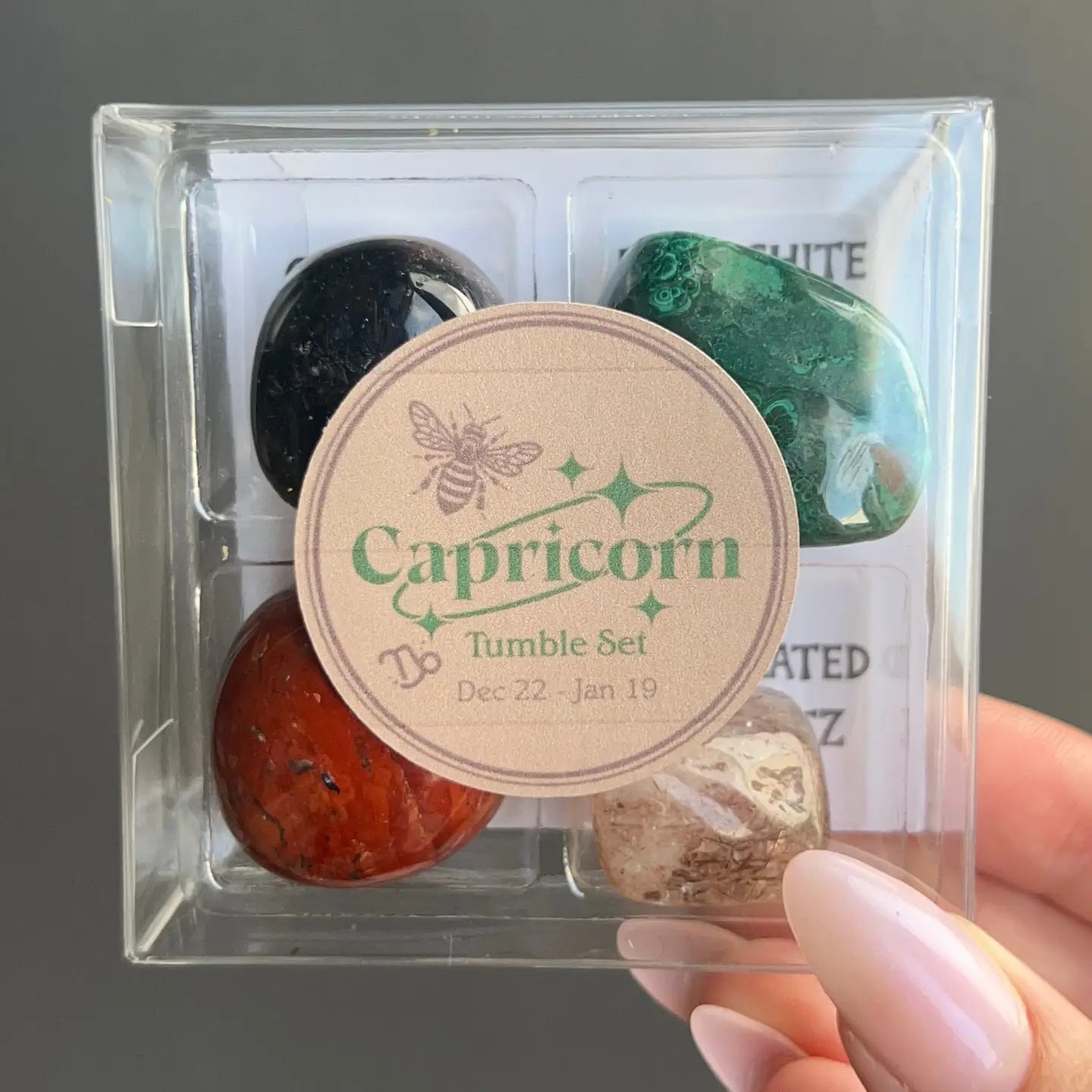 Zodiac Tumbled Crystal Set