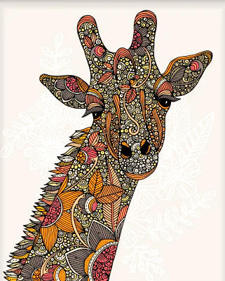 Fiona the Jiraffe - Print