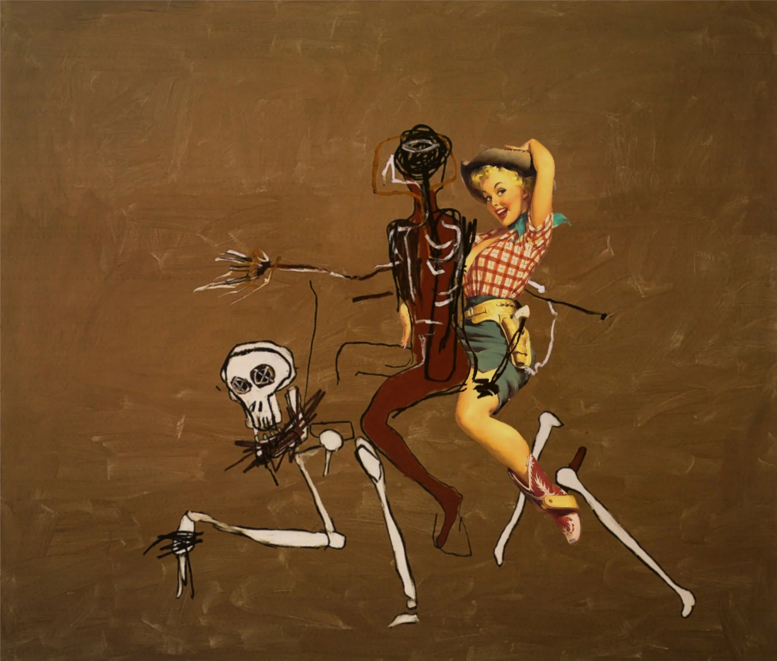 Going to Hell in a Hand Basquiat