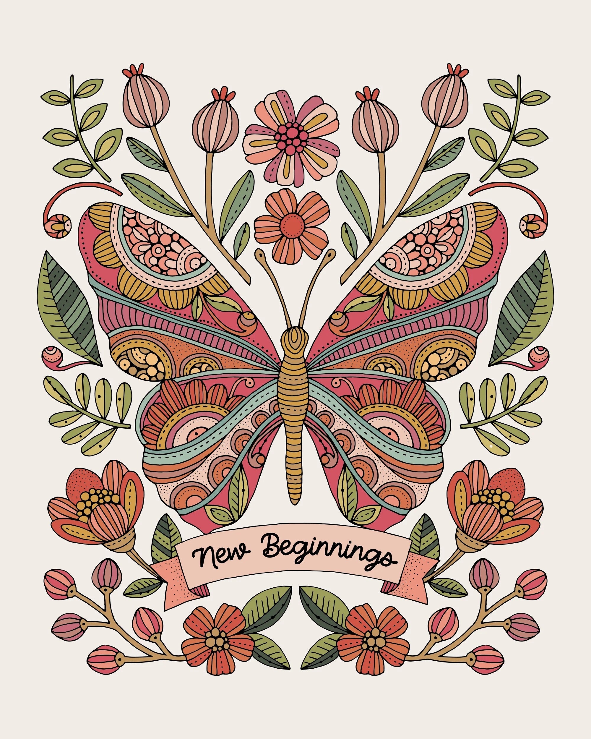 New Beginnings - Print